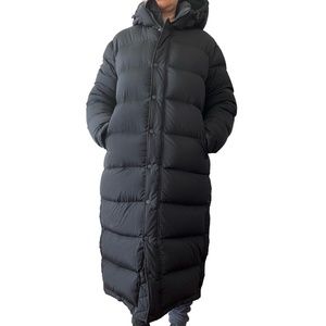 Black Aritzia TNA Super Puff Long Coat